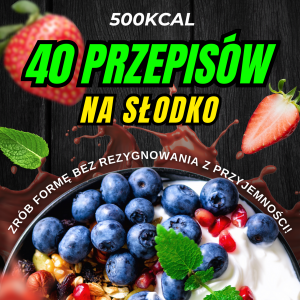 E-BOOK - 40 PRZEPISÓW NA SŁODKO